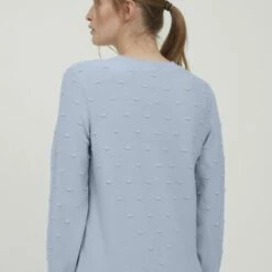 Oxmo OXDOTTA - Jersey De Punto - Brunnera Blue , Mujer -Oxmo tienda en línea 1d11fa7fa75b475bab6d9a750628434c