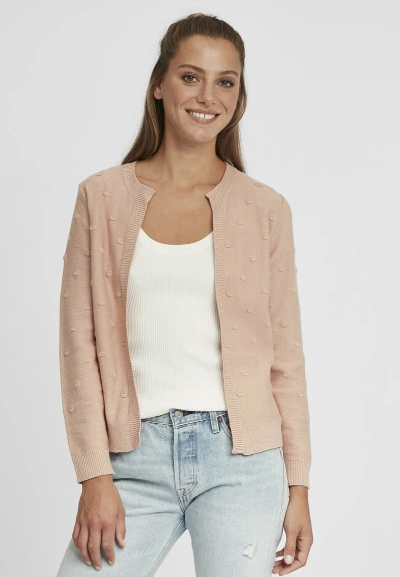 Oxmo OXKALOTTA - Chaqueta De Punto - Mahogany Rose , Mujer 1 Oxmo OXKALOTTA - Chaqueta De Punto - Mahogany Rose , Mujer