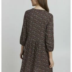 Oxmo Vestido Informal - Burnt Orange Mix , Mujer -Oxmo tienda en línea 1e9e065ed8d94236aaf5d3177de3d9ff