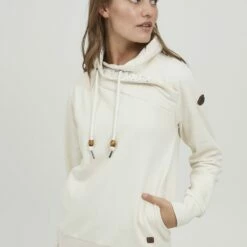 Oxmo OXUDINE - Sudadera - Birch, Mujer