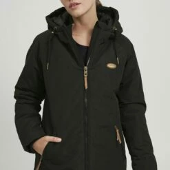Oxmo OXTEKLA - Chaqueta De Entretiempo - Black, Mujer