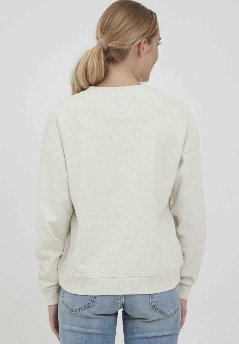 Oxmo OXGRYNET - Sudadera - Oyster Grey Melange, Mujer 3 Oxmo OXGRYNET - Sudadera - Oyster Grey Melange, Mujer - Imagen 3