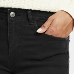 Oxmo OXLENNA - Vaqueros Boyfriend - Black, Mujer -Oxmo tienda en línea 2101fa3500ce4b1faaa639ea5780b8e5