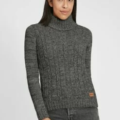 Oxmo OXPHILIPA - Jersey De Punto - Black , Mujer