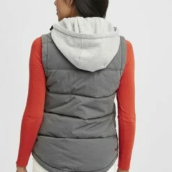 Oxmo OXLEWONDA - Chaleco - Dark Grey , Mujer 8 Oxmo OXLEWONDA - Chaleco - Dark Grey , Mujer -Oxmo tienda en línea 217781eecf3b4dd89e35a00403d04f21