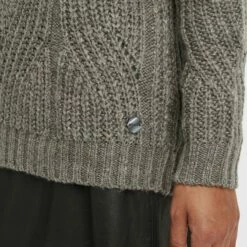 Oxmo OXCHIARA - Jersey De Punto - Medium Grey Melange , Mujer -Oxmo tienda en línea 221cb794e91848478380bcb3de26ac20