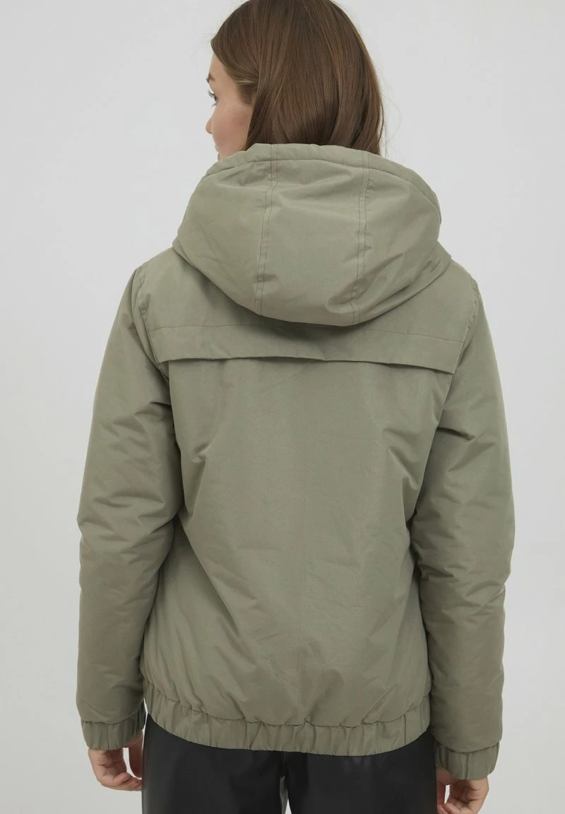 Oxmo OXTANJA - Chaqueta De Entrenamiento - Dusty Olive , Mujer 3 Oxmo OXTANJA - Chaqueta De Entrenamiento - Dusty Olive , Mujer - Imagen 3