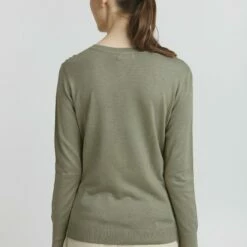 Oxmo Chaqueta De Punto - Seagrass Melange , Mujer -Oxmo tienda en línea 222c7e0a132543ed8bc1f562fff3a0bf