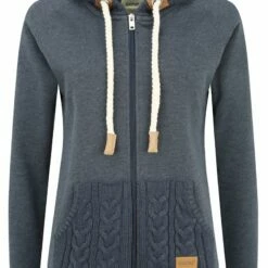 Oxmo OXMATILDA - Sudadera Con Cremallera - Ins Bl Mel, Mujer -Oxmo tienda en línea 23e21b445d5e417c9853a6d228bf2f9b