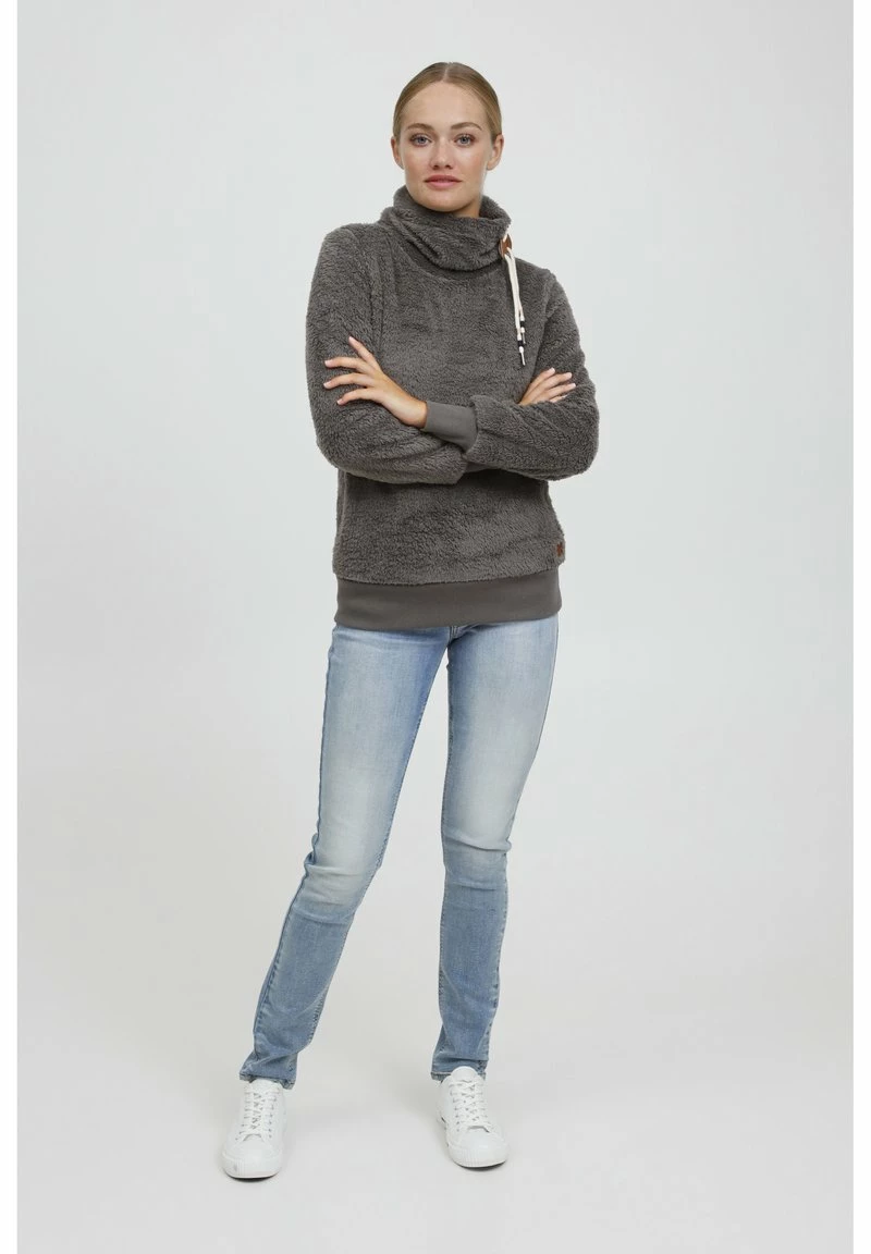 Oxmo OXANNIKI - Jersey Con Capucha - Grey , Mujer 2 Oxmo OXANNIKI - Jersey Con Capucha - Grey , Mujer - Imagen 2