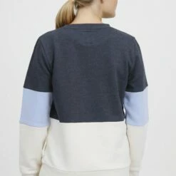 Oxmo OXTRINE - Jersey De Punto - Total Eclipse Melange, Mujer -Oxmo tienda en línea 240e386c40a448abac87eecc4fece462