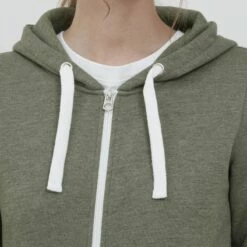 Oxmo OXOLINDA - Sudadera Con Cremallera - Clim. Ivy , Mujer -Oxmo tienda en línea 2606378b88ac4c52b3736670f67496b9