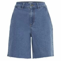 Oxmo Shorts Vaqueros - Mid Blue Denim , Mujer -Oxmo tienda en línea 265851e165cf4faa834600aa510e9da6