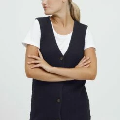 Oxmo OXHEIDI - Chaleco - Total Eclipse , Mujer