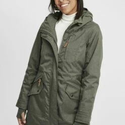 Oxmo OXBELLA - Parka - Climb Ivy, Mujer