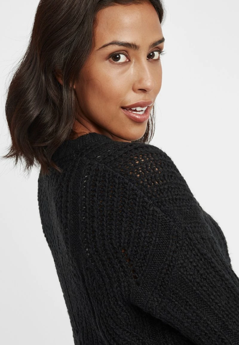 Oxmo OXCHIARA - Jersey De Punto - Black, Mujer 4 Oxmo OXCHIARA - Jersey De Punto - Black, Mujer - Imagen 4