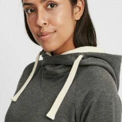 Oxmo OXJULIA - Jersey Con Capucha - Charcoal, Mujer -Oxmo tienda en línea 2a06f6ffc2ee4f699d4fde908b30a63e