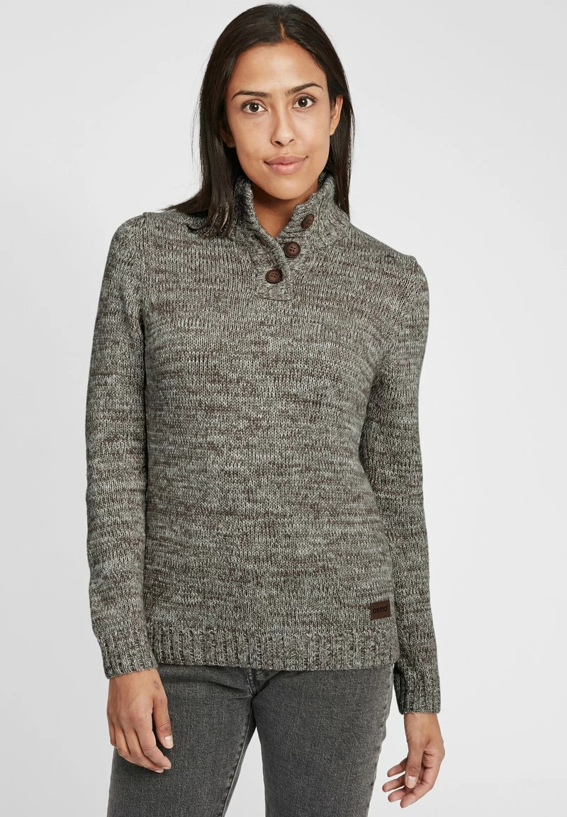 Oxmo OXPHILICITA - Jersey De Punto - Dark Grey, Mujer 1 Oxmo OXPHILICITA - Jersey De Punto - Dark Grey, Mujer