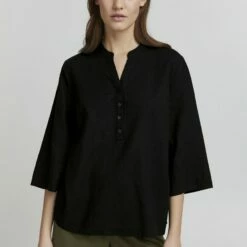 Oxmo OXANEA - Blusa - Black , Mujer