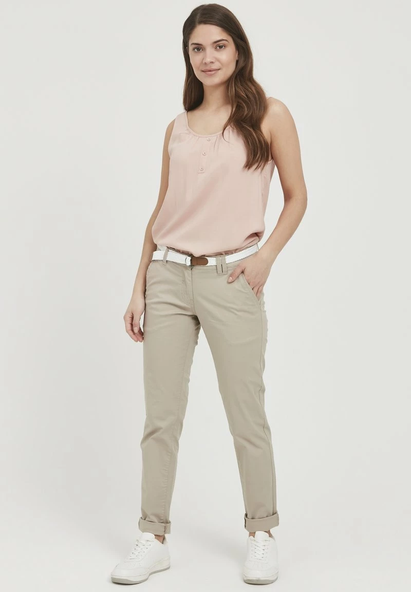 Oxmo OXCHAKIRA - Pantalones Chinos - Simple Tau, Mujer 2 Oxmo OXCHAKIRA - Pantalones Chinos - Simple Tau, Mujer - Imagen 2