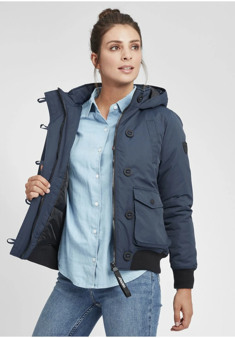 Oxmo OXACILA - Chaqueta De Invierno - Insignia Blue, Mujer 6 Oxmo OXACILA - Chaqueta De Invierno - Insignia Blue, Mujer - Imagen 6