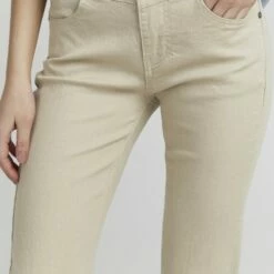 Oxmo OXPEETJE - Pantalones - Cement, Mujer -Oxmo tienda en línea 2e9d35dfdc00460597f16a4a45939a5c