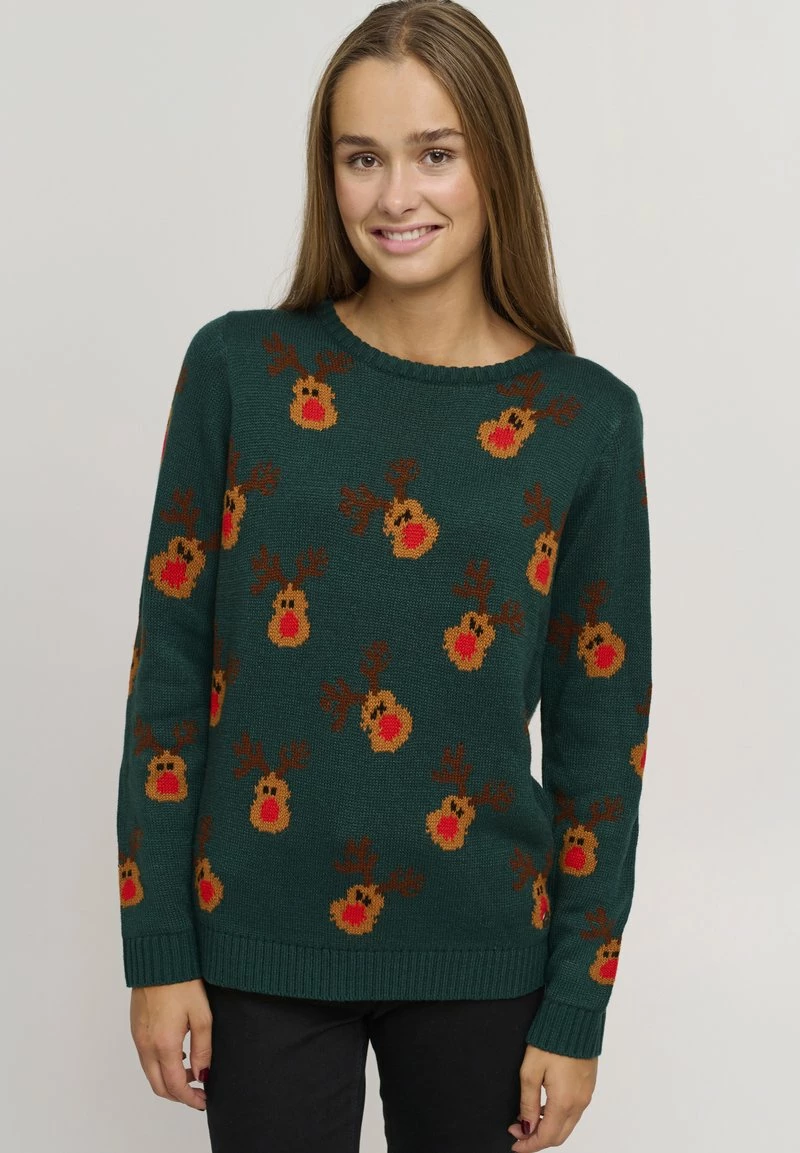 Oxmo OXCHRISTEL - Jersey De Punto - Botanical Garden, Mujer 1 Oxmo OXCHRISTEL - Jersey De Punto - Botanical Garden, Mujer