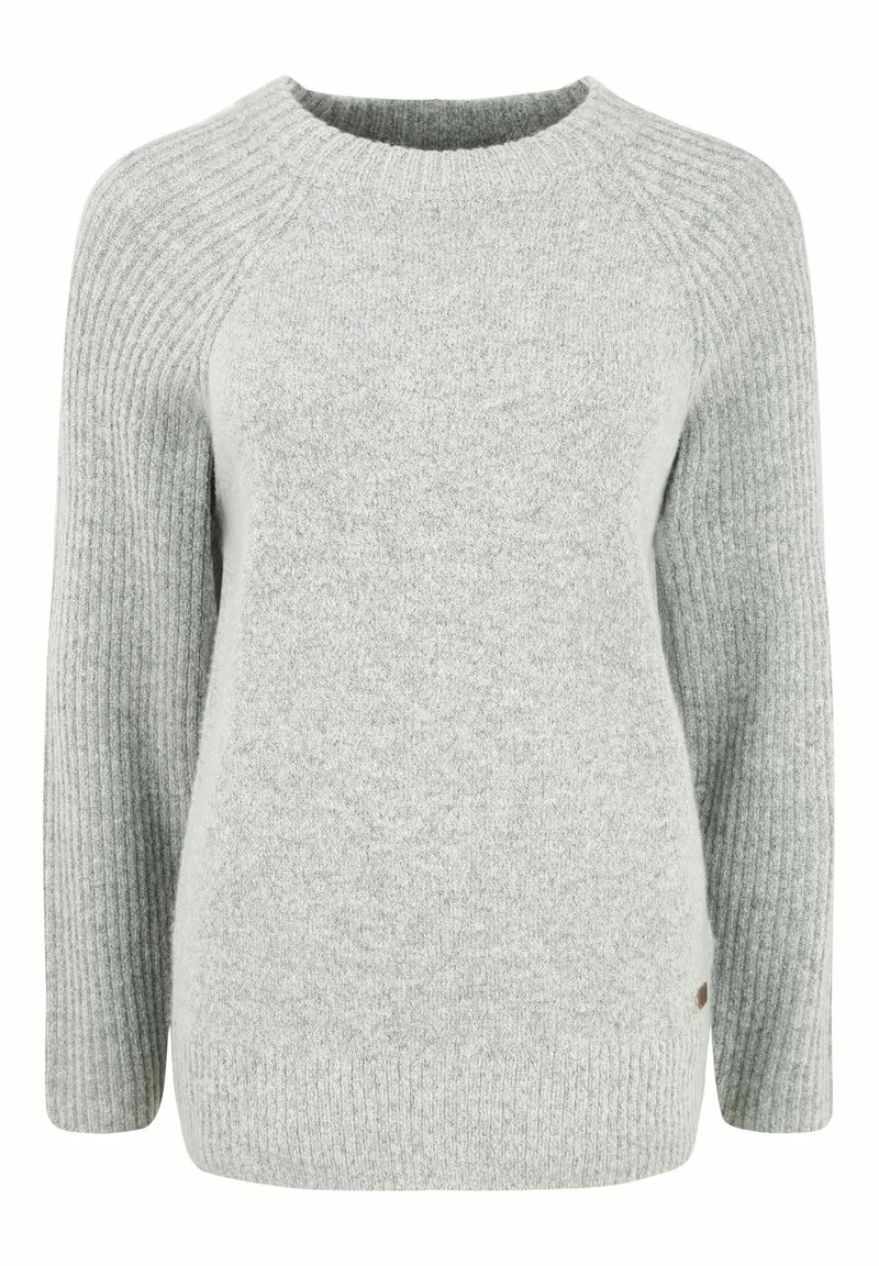 Oxmo OXGIANNA - Jersey De Punto - Light Grey Melange, Mujer 6 Oxmo OXGIANNA - Jersey De Punto - Light Grey Melange, Mujer - Imagen 6