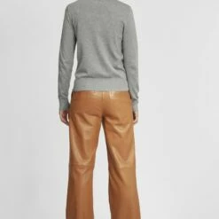 Oxmo OXWINA - Jersey De Punto - Medium Grey Melange, Mujer -Oxmo tienda en línea 31db4da44d6140bba1869740dea2ee56