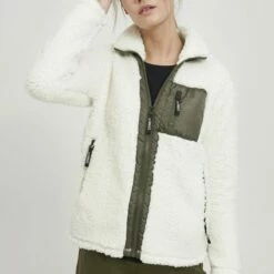 Oxmo OXELLIN - Forro Polar - Cloud Dancer , Mujer