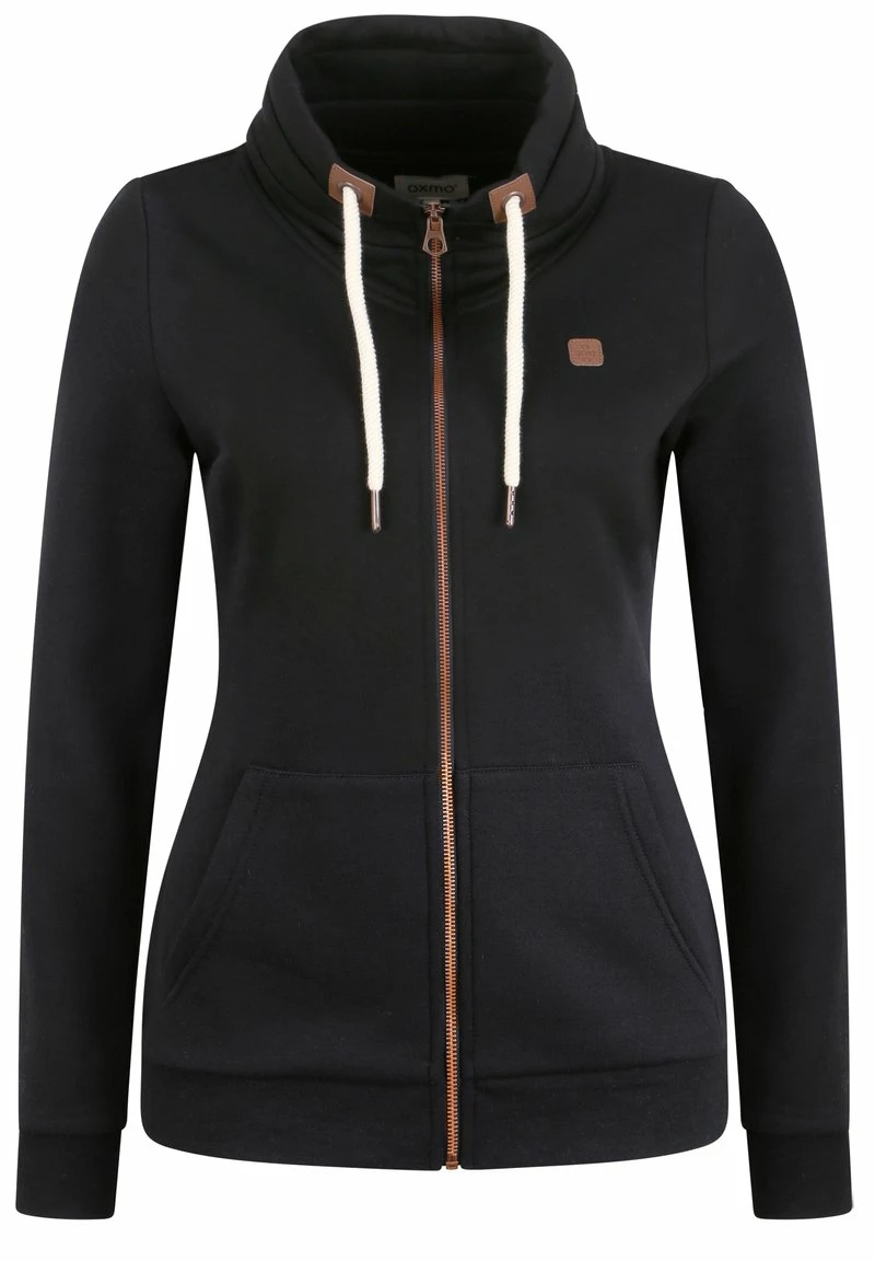 Oxmo OXVICKY - Sudadera Con Cremallera - Black , Mujer 5 Oxmo OXVICKY - Sudadera Con Cremallera - Black , Mujer - Imagen 5