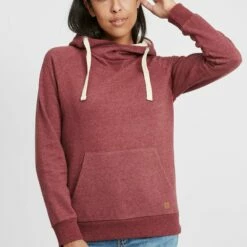 Oxmo OXJULIA - Jersey Con Capucha - Zinfandel , Mujer