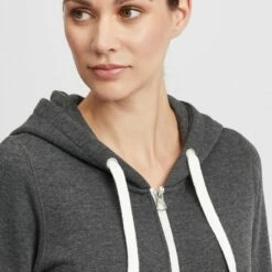 Oxmo OXOLINDA - Sudadera Con Cremallera - Dar Grey M, Mujer -Oxmo tienda en línea 3601fb506a8f4e0cac2d797cec1c152f