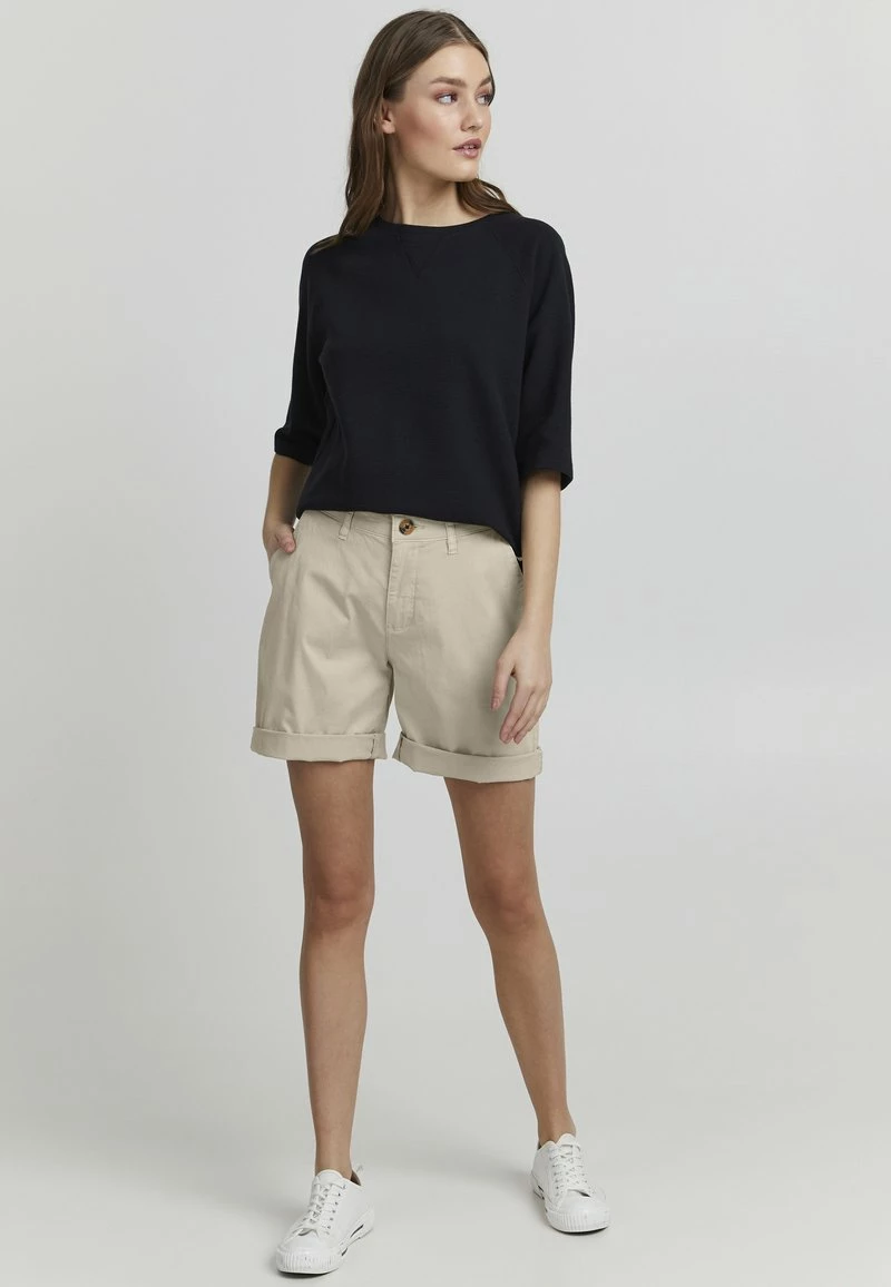 Oxmo OXCHARLINE - Shorts - Cement , Mujer 2 Oxmo OXCHARLINE - Shorts - Cement , Mujer - Imagen 2