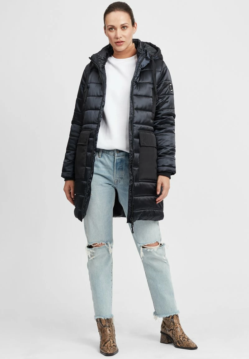 Oxmo OXSOFIA - Abrigo De Invierno - Black , Mujer 2 Oxmo OXSOFIA - Abrigo De Invierno - Black , Mujer - Imagen 2