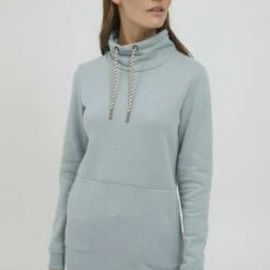 Oxmo OXVILMA - Sudadera - Goblin Blue Melange, Mujer