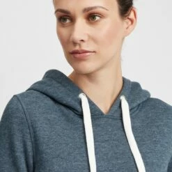 Oxmo OXOLIVE - Jersey Con Capucha - Ins Blue M, Mujer -Oxmo tienda en línea 3774a29b847f4a94a46e271cecede28a