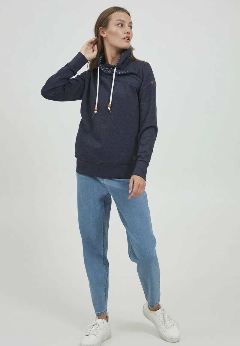 Oxmo OXUDINE - Sudadera - Total Eclipse Melange , Mujer 2 Oxmo OXUDINE - Sudadera - Total Eclipse Melange , Mujer - Imagen 2