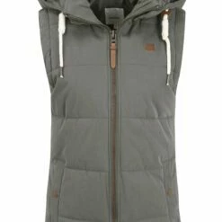 Oxmo OXLEW - Chaleco - Dark Grey , Mujer 13 Oxmo OXLEW - Chaleco - Dark Grey , Mujer -Oxmo tienda en línea 3a58c1a4201a463685a1b6d5f2937411