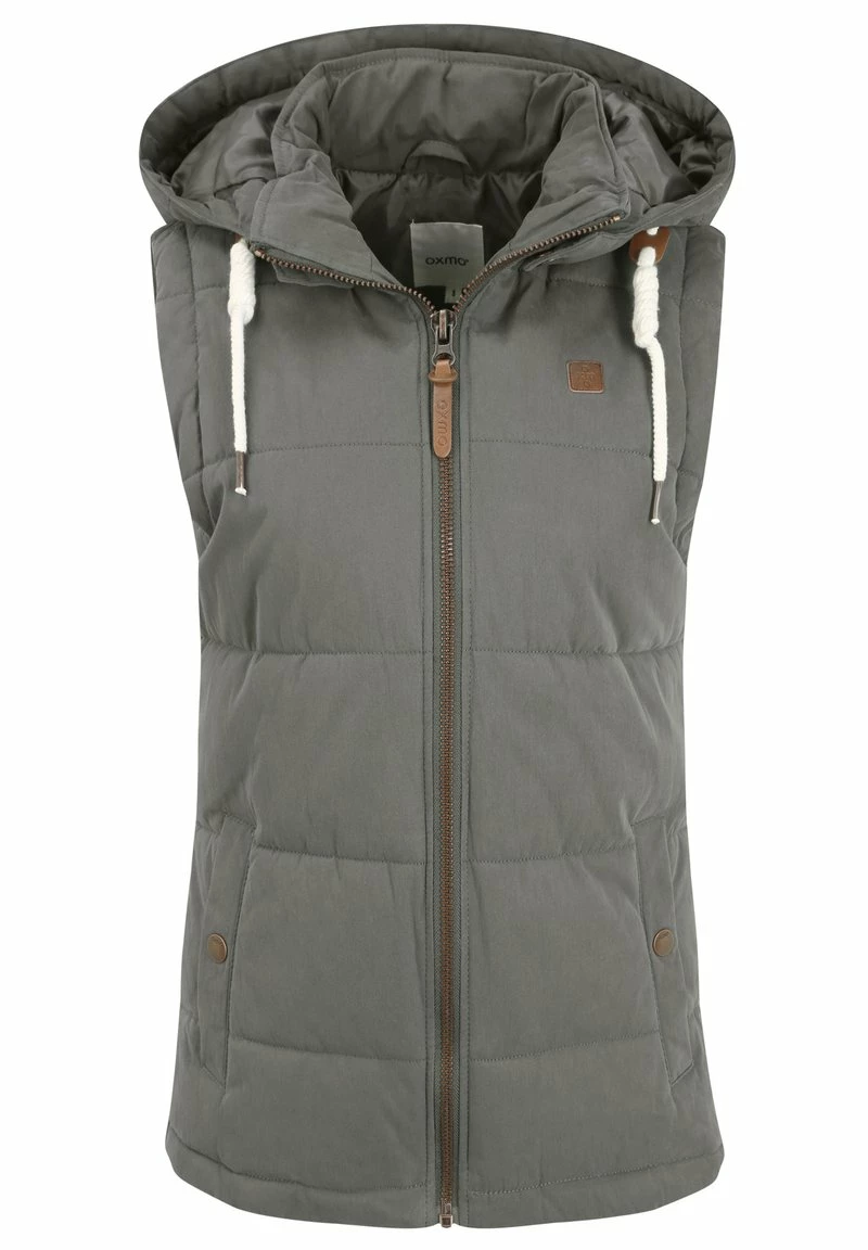 Oxmo OXLEW - Chaleco - Dark Grey , Mujer 7 Oxmo OXLEW - Chaleco - Dark Grey , Mujer - Imagen 7