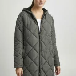 Oxmo OXSTANCA - Abrigo De Invierno - Pewter, Mujer
