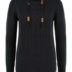 Oxmo OXCABLE - Jersey Con Capucha - Black , Mujer -Oxmo tienda en línea 3b4c1da7358840288e6846549f85aa37