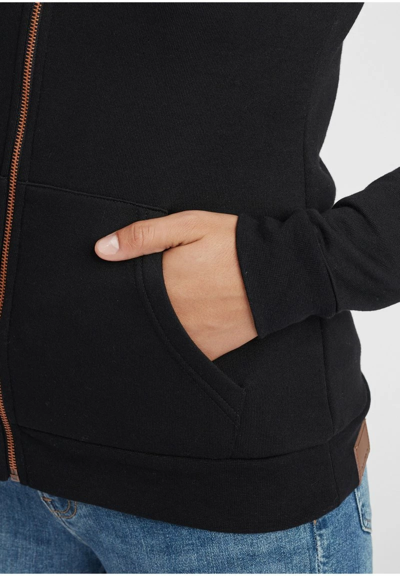 Oxmo OXVICKY - Sudadera Con Cremallera - Black , Mujer 6 Oxmo OXVICKY - Sudadera Con Cremallera - Black , Mujer - Imagen 6