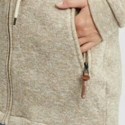 Oxmo OXTHORA - Abrigo Corto - Dune , Mujer -Oxmo tienda en línea 3cb8992cdb614f71983062ae95e3626c