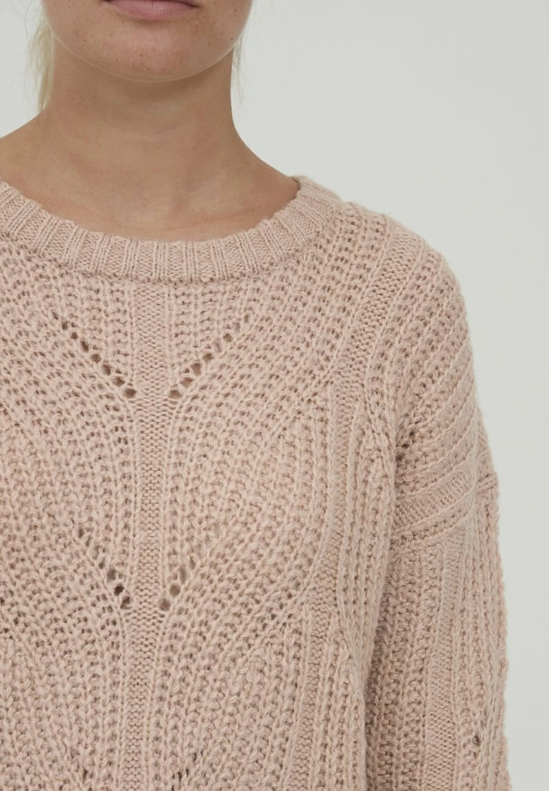 Oxmo OXCHIARA - Jersey De Punto - Mahogany Rose , Mujer 3 Oxmo OXCHIARA - Jersey De Punto - Mahogany Rose , Mujer - Imagen 3