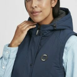 Oxmo OXTENJA - Chaleco - Dress Blues , Mujer -Oxmo tienda en línea 3de9e334a9af44259cc3925b088edb4a