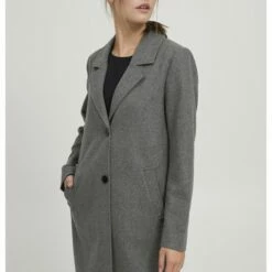 Oxmo tienda en línea 36 Oxmo OXNETA - Abrigo Clásico - Medium Grey Melange, Mujer