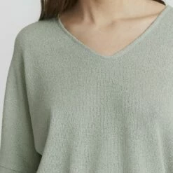 Oxmo KATLA - Jersey De Punto - Aqua Gray, Mujer -Oxmo tienda en línea 3f045c1cfd094df5b1e3f1f2bfe6dbcc