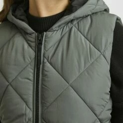 Oxmo OXSTANA - Chaleco - Pewter, Mujer -Oxmo tienda en línea 3f099dc5ae9f4b7984bd8d4261cc9991