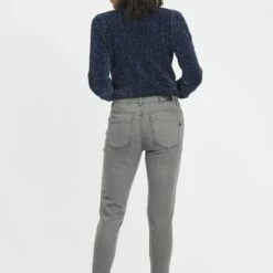 Oxmo OXIRABELLE - Vaqueros Slim Fit - Grey Denim , Mujer -Oxmo tienda en línea 3f70a5becdb34f9cb9a2aff5072d5fcc